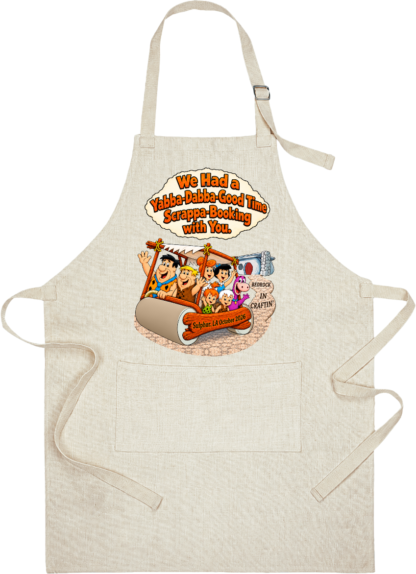 CSSA26 Apron — Bedrock farewell design