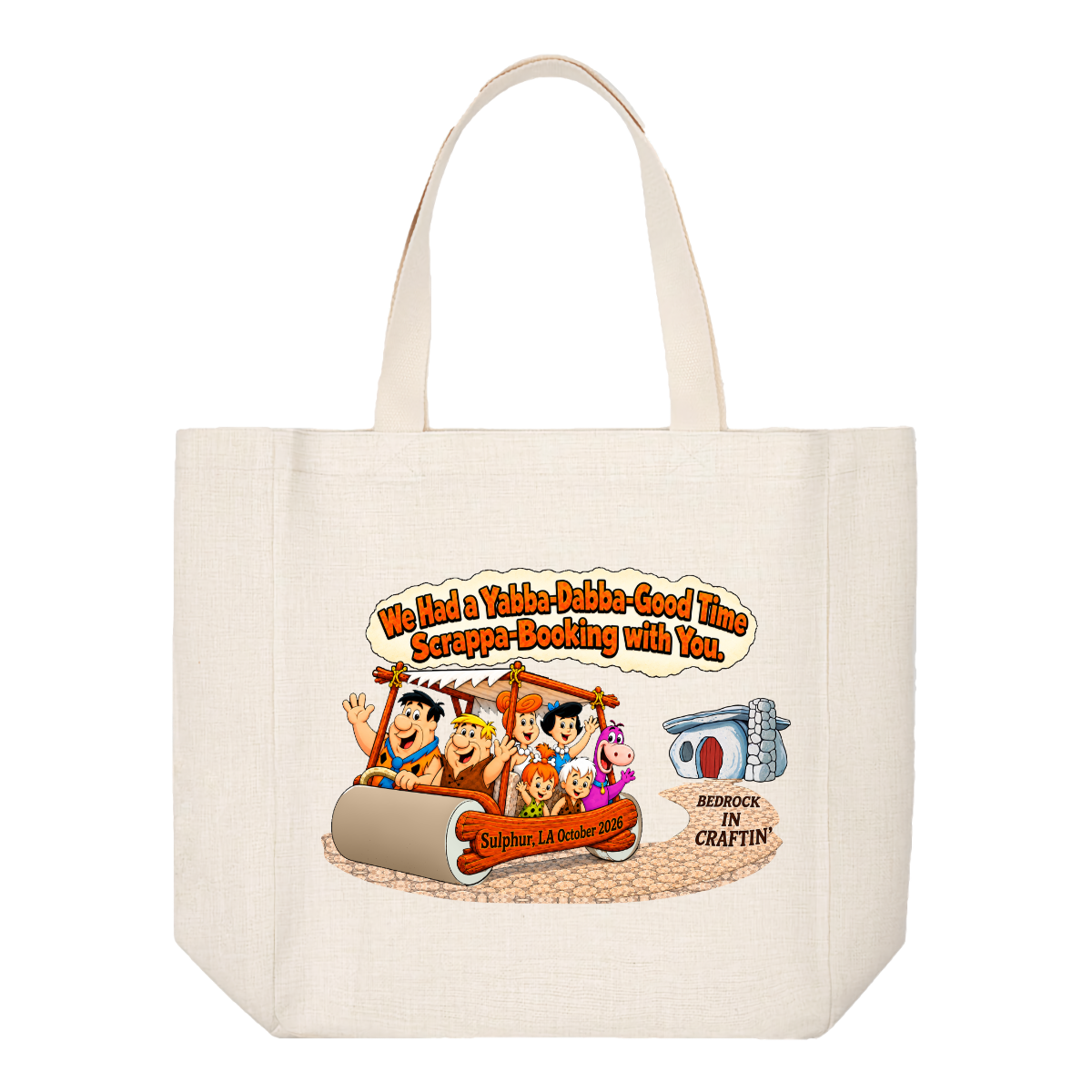 CSSA26 Tote Bag — Bedrock farewell design