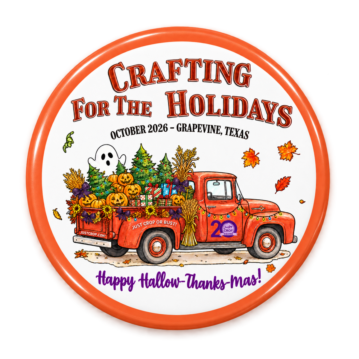 Crafting For The Holidays Button