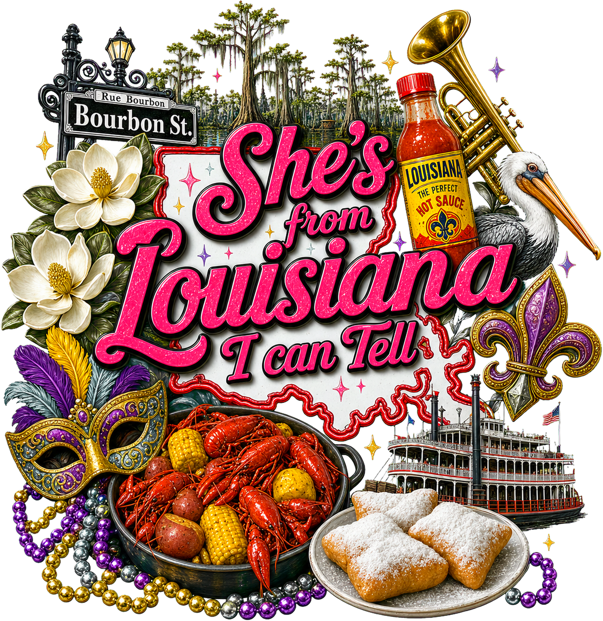 She's from Louisiana I can Tell — Louisiana montage