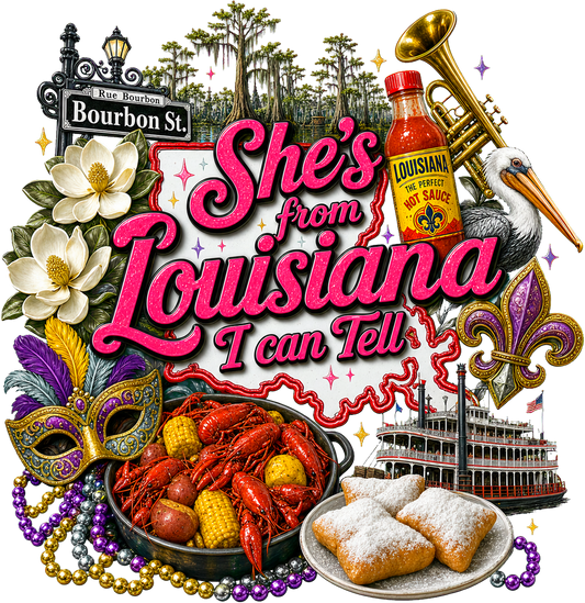 She's from Louisiana I can Tell — Louisiana montage